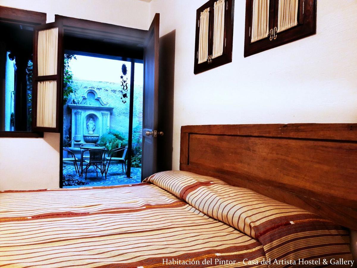 Hostal Casa Del Artista & Galeria Antigua ภายนอก รูปภาพ