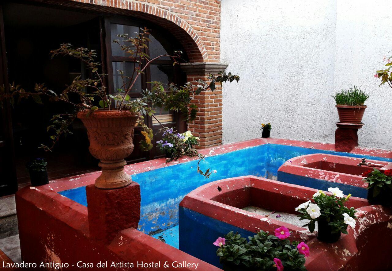 Hostal Casa Del Artista & Galeria Antigua ภายนอก รูปภาพ